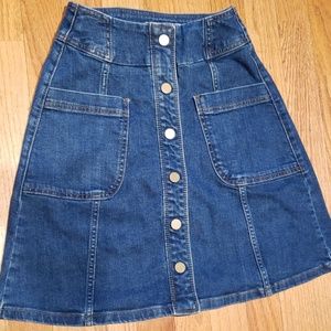 Boden denim skirt